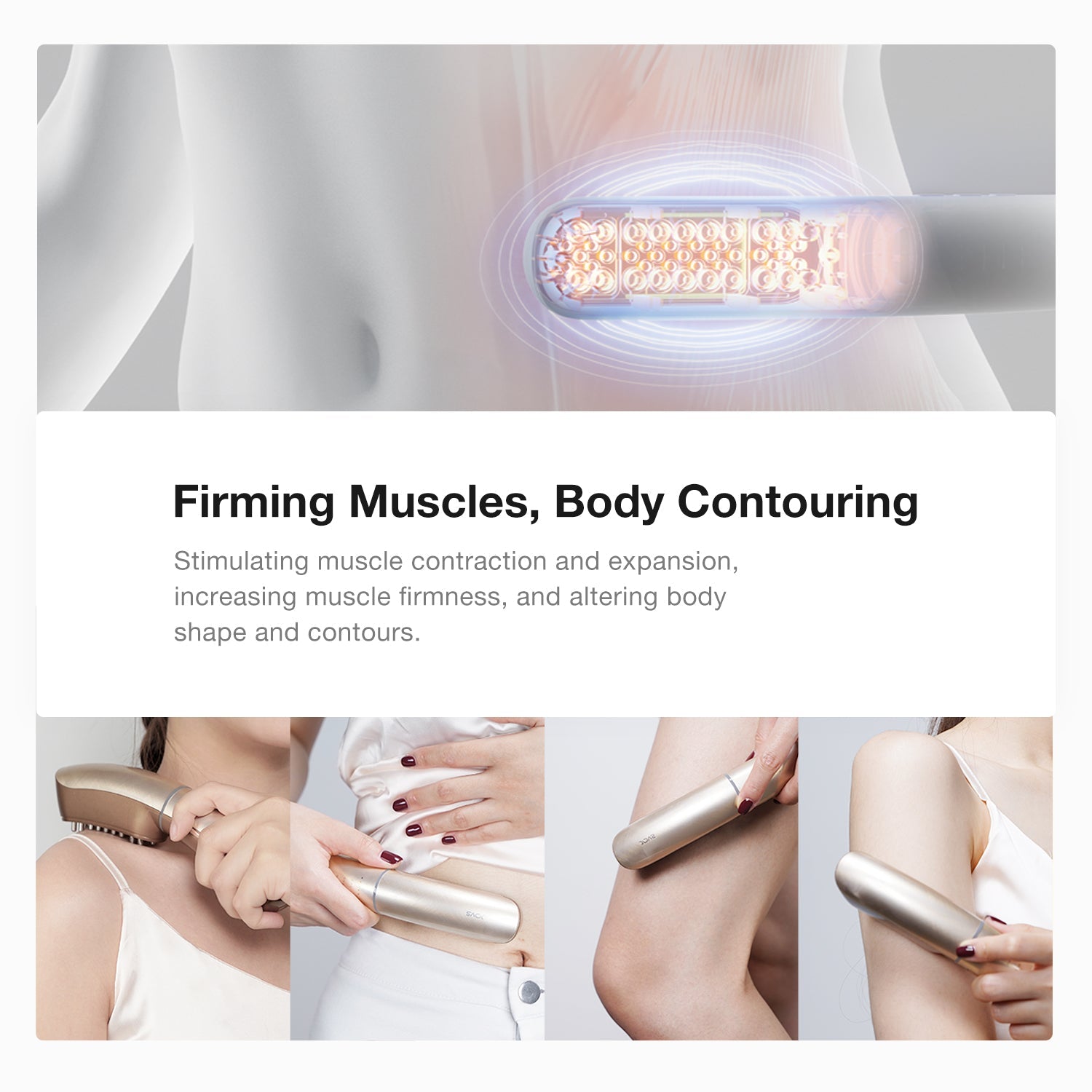 JOVS Slimax Microcurrent Device showcases advanced microcurrent therapy technology for skin tightening and muscle toning.