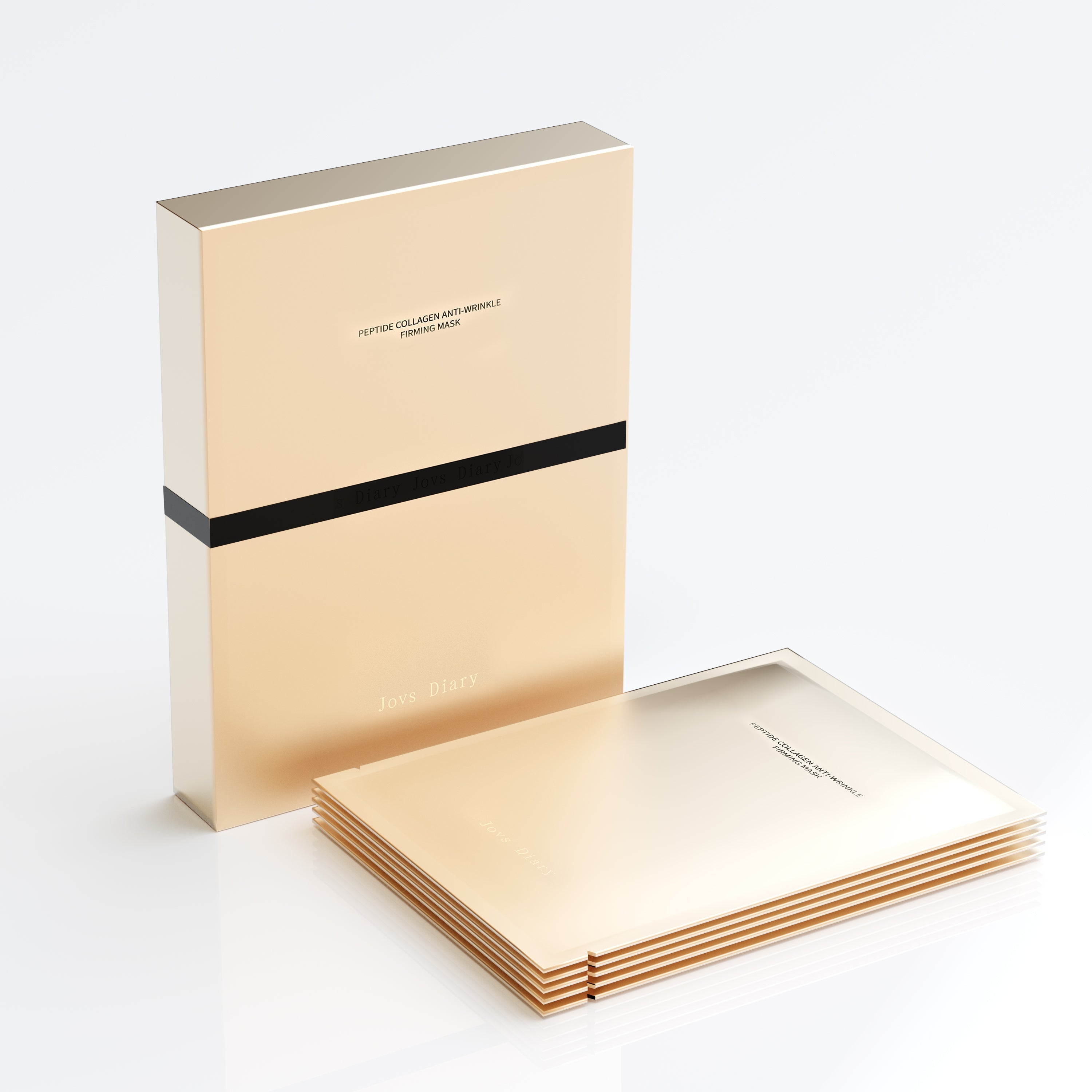 JOVS Diary Peptide Collagen Anti-Wrinkle Firming Mask for effective anti-aging skincare routine.