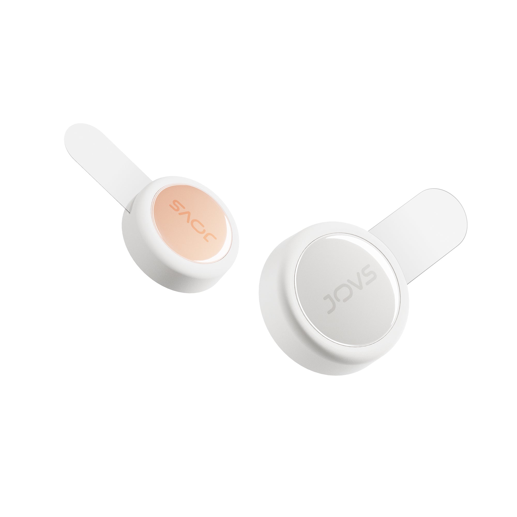 JOVS Acnebye LED skincare pimple patch to reduce acne, featuring red light therapy for effective treatment.