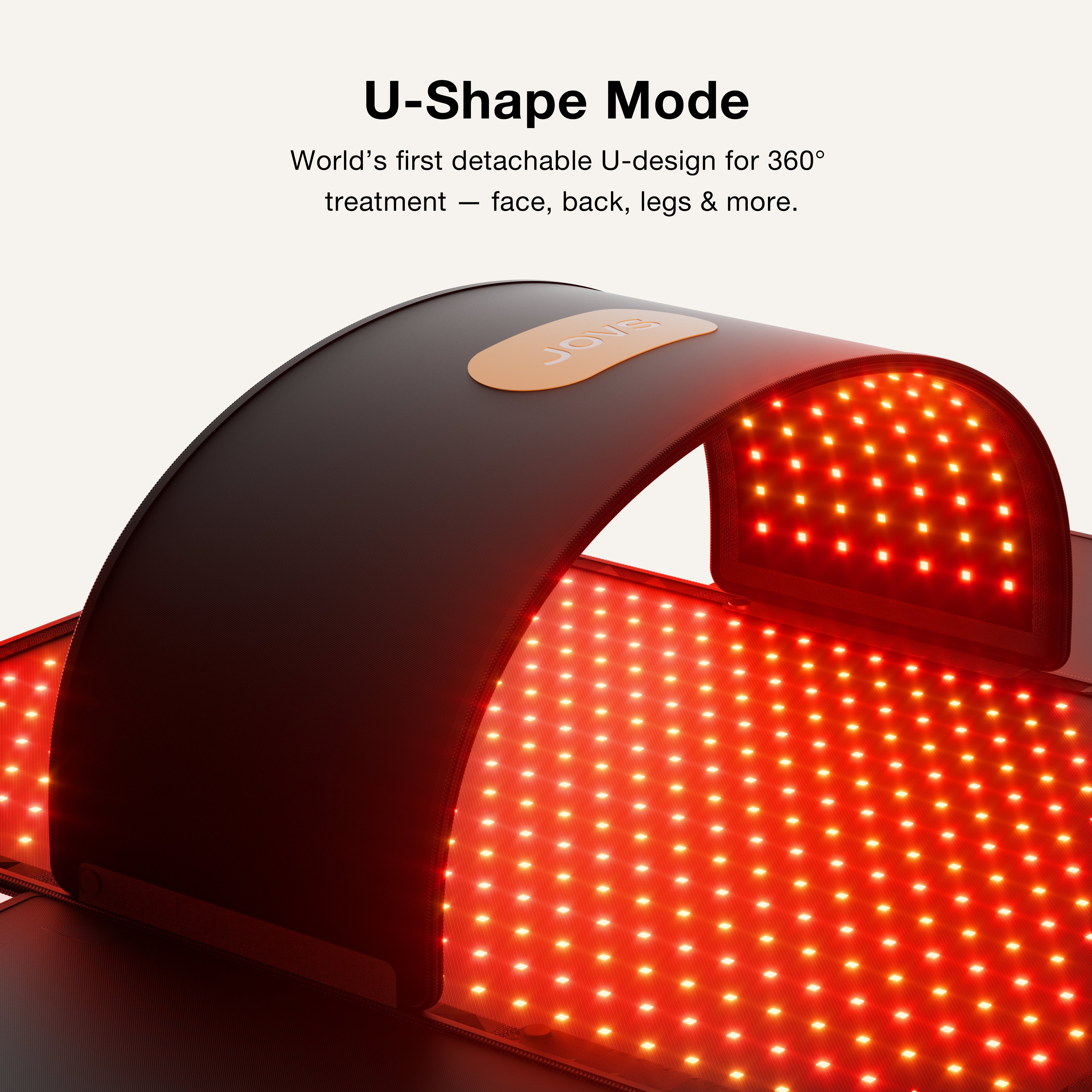 JOVS Full-Spectrum LED Light Therapy Sleeping Mat